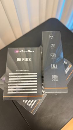 VSeeBox V6 Plus Home Theater Media Player Streaming Box Live Sports Movies Soccer NBA