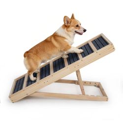 Adjustable Wooden Pet Ramp