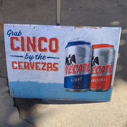 Tecate Cinco De Mayo Metal Tacker