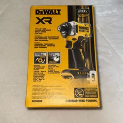 DEWALT XR 20-volt max 1/4-in Brushless Cordless Impact Driver (Battery Not Included and Charger Not Included )