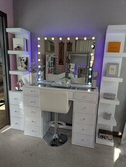 Vanity with Touch Screen Mirror