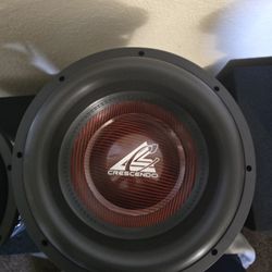 BRAND NEW 12" CRESCENDO AUDIO SUB