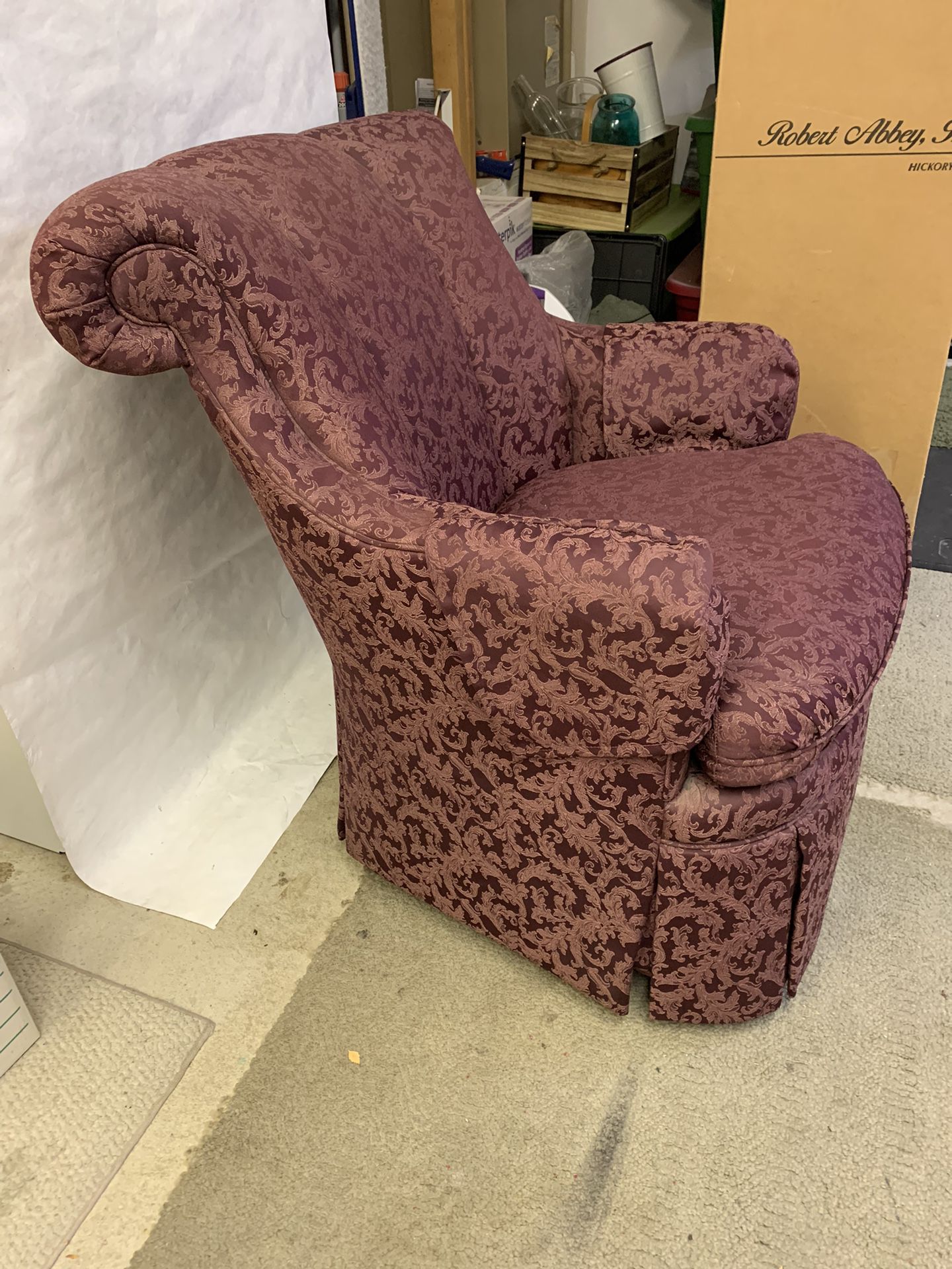 A PAIR OF VERY COMFORTABLE  SITTING CHAIRS