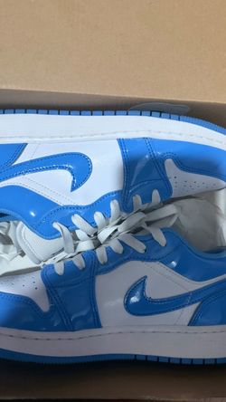 air jordan 1 low se (GS) white legend blue