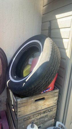Used Whitewall Tire