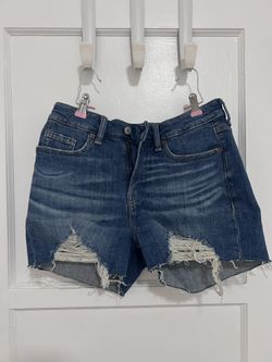 denim washed shorts, old navy, size 2 women’s 