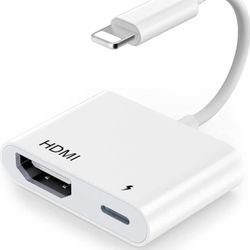 New HDMI Adapter for iPhone to TV,iPad to HDMI