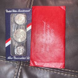 United States Bicentennial Silver Uncirculated Coin Set 1(contact info removed)