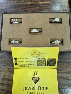 10Kt- Diamond rings For her.