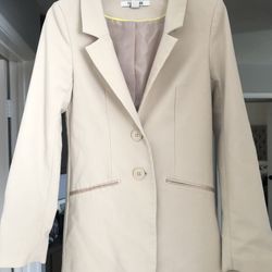 Women’s Beige Blazer Size 2