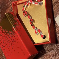 Avon Candy Cane Adjustable Bracelet