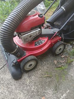 Craftsman Leaf Vacuum Runs Great 
