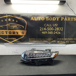 HONDA ACCORD 2018-2021 LH HEADLIGHT OEM FULL LED