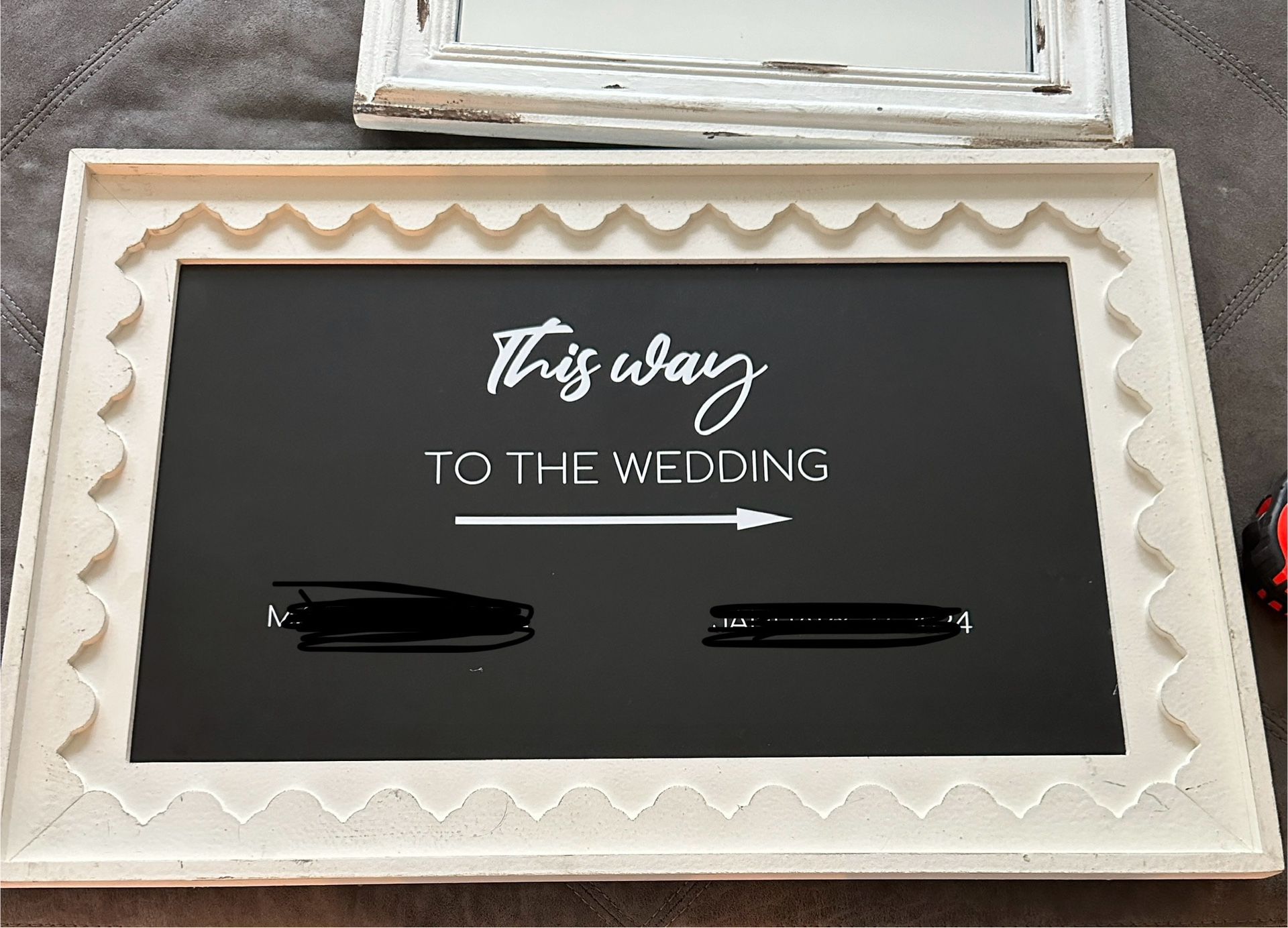Event Welcome Sign Wedding 