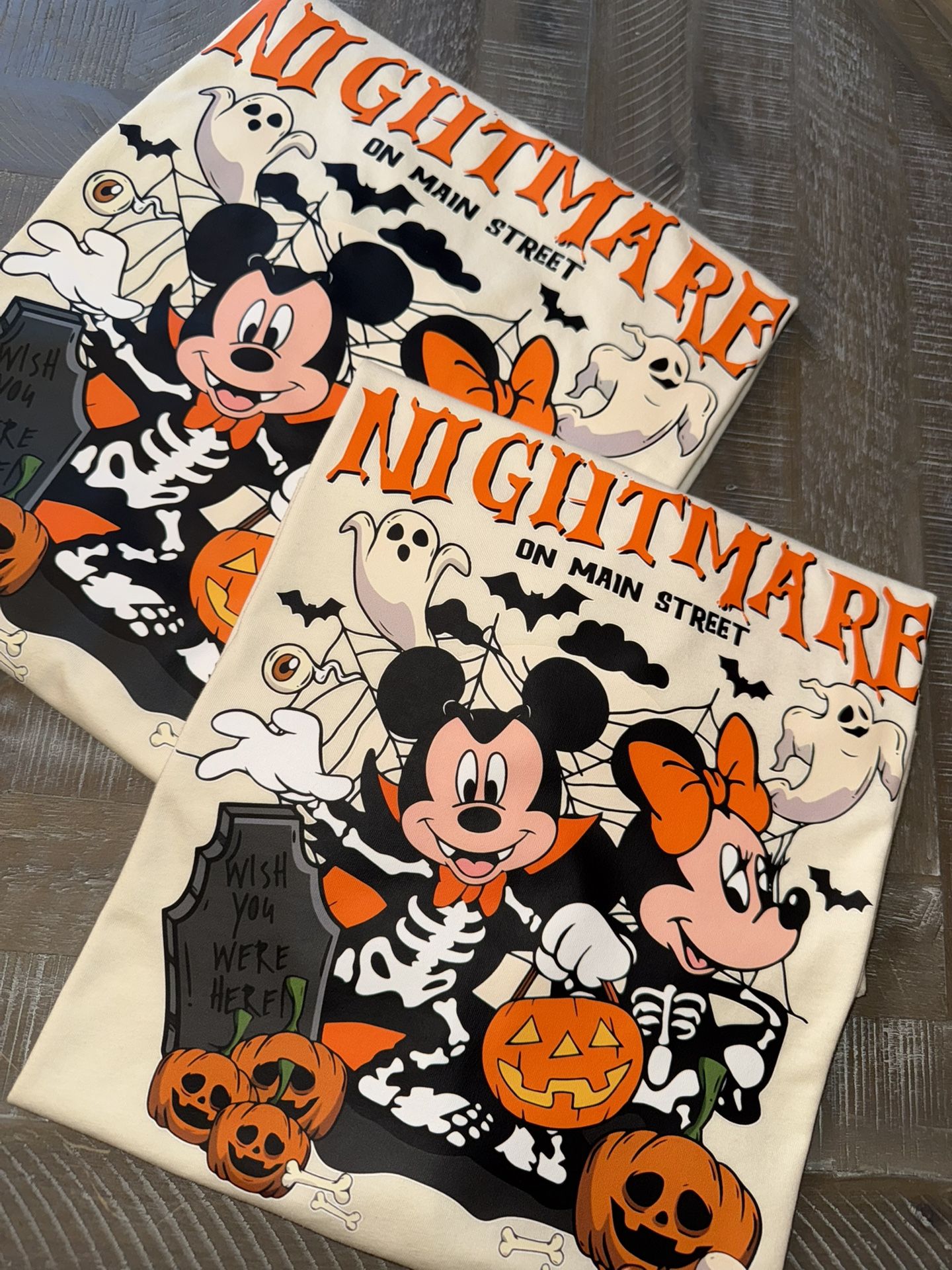 Micke And Minnie Halloween Shirts 