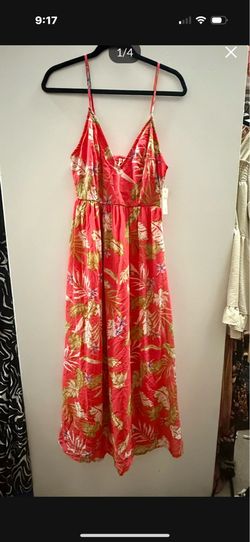 NWT tropical maxi dress
