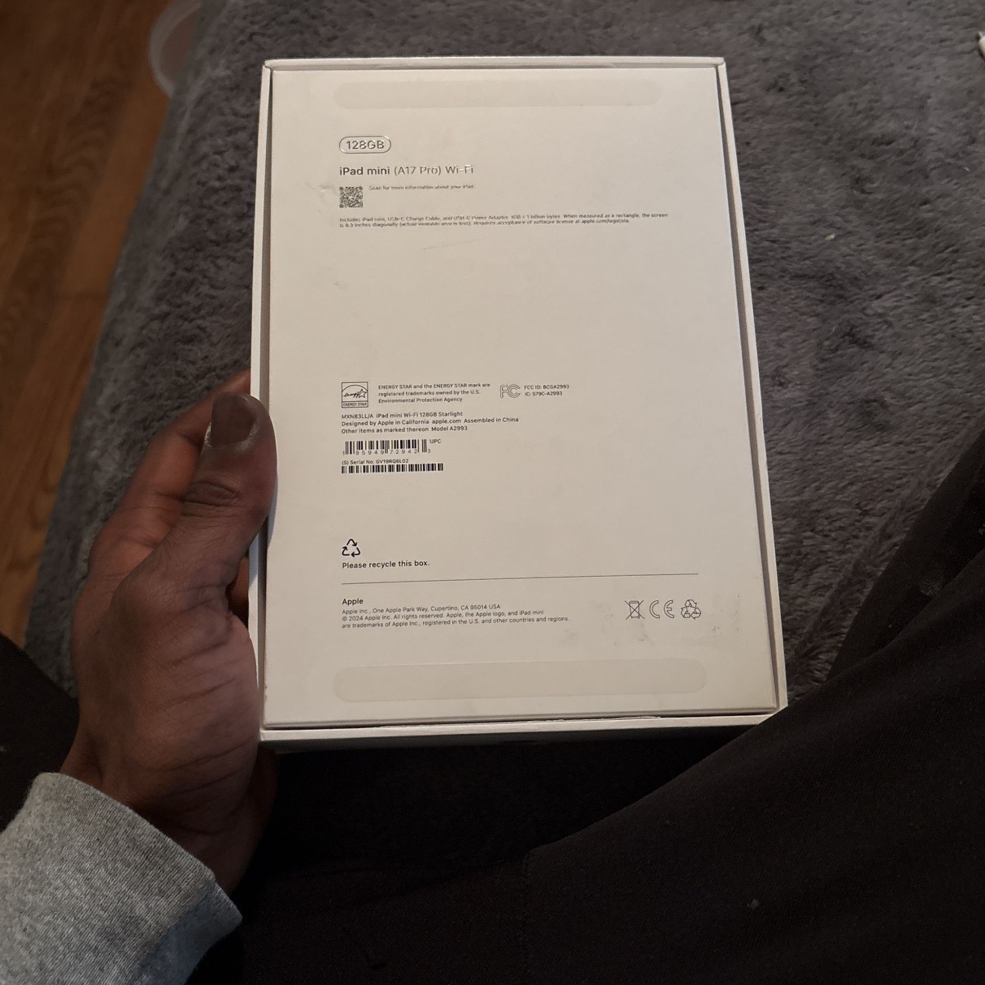 2024 iPad Mini A17pro Chip