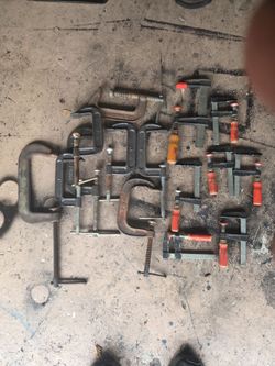 C-clamps different sizes