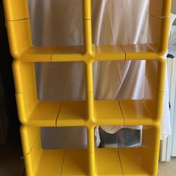  Modern Furniture.UMBO ABS plastic molded  shelving designed by K Leroy