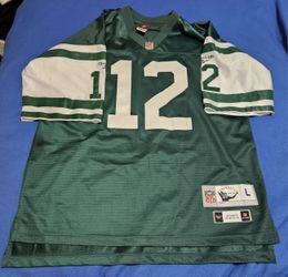 Pre-owned New York Jets Joe Namath Reebok Gridiron Classics Jersey, Men's Large 