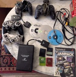 PS2 controllers and equipment