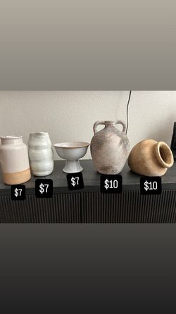 Decorative Ceramic Vases and Vessels