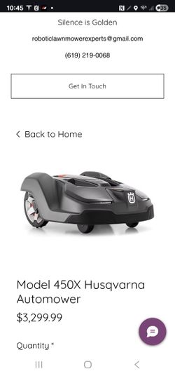 Husqvarna 450X Robotic Lawnmower