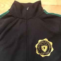Champion Athletic Black & Green Jacket!