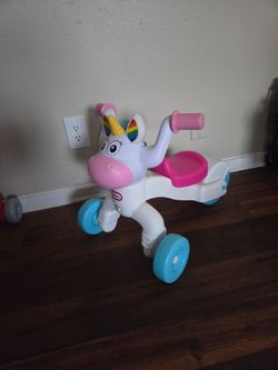 Unicorn sit and ride