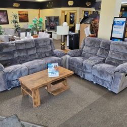 For Sale - Manual Reclining Sofa and Loveseat !!! Ask For Price!!! Preguntar  Por Precio 