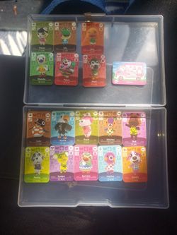 17 Amiibo Cards 