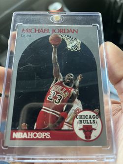 Jordan NBA Hoops Card In Great Condition