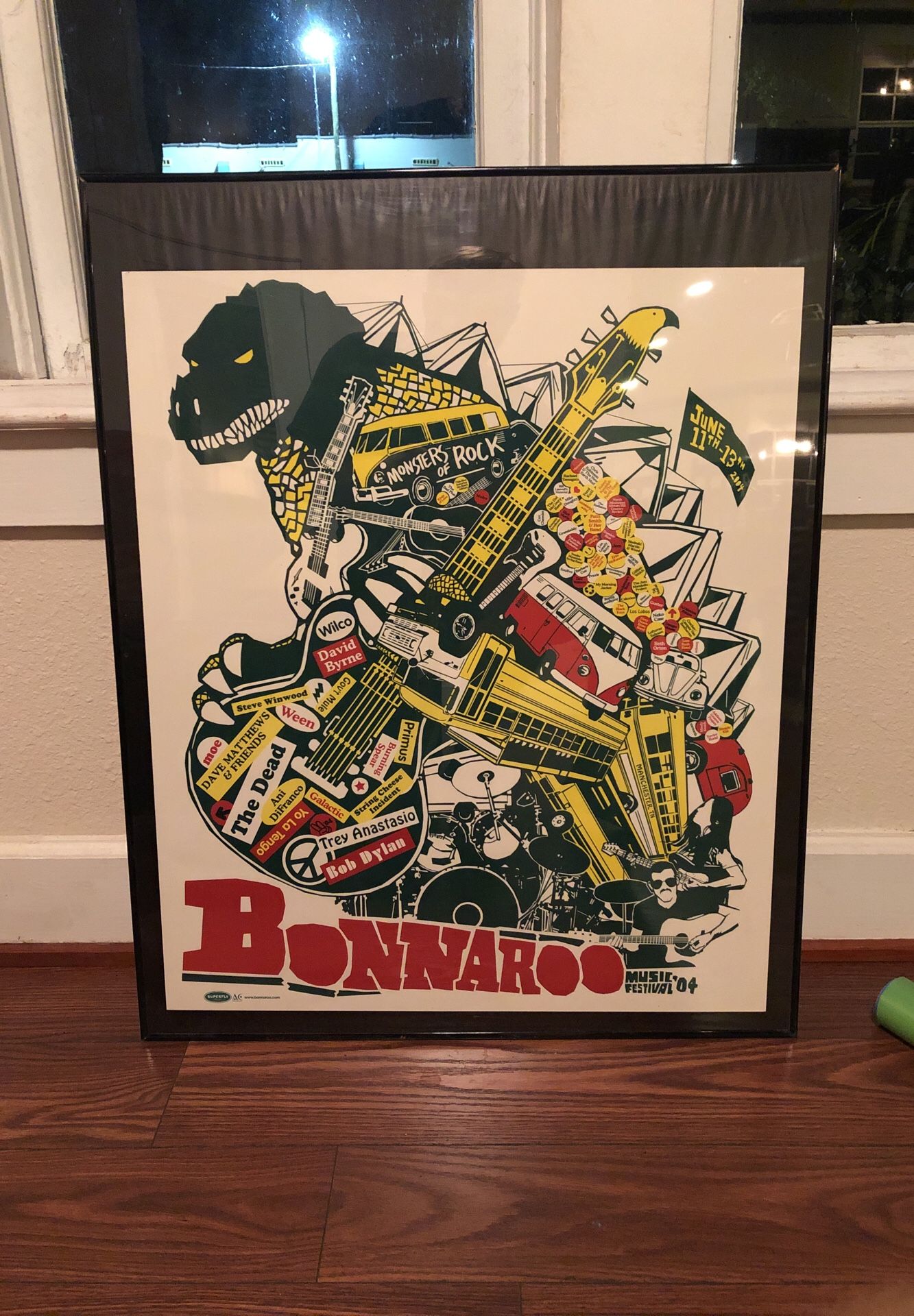 Original Bonnaroo Poster - 2004