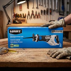 HART 20V Cordless Reciprocating Saw (Tool Only) - HPRS01 - Brand New