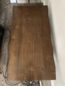 48inch Wooden Coffee Table