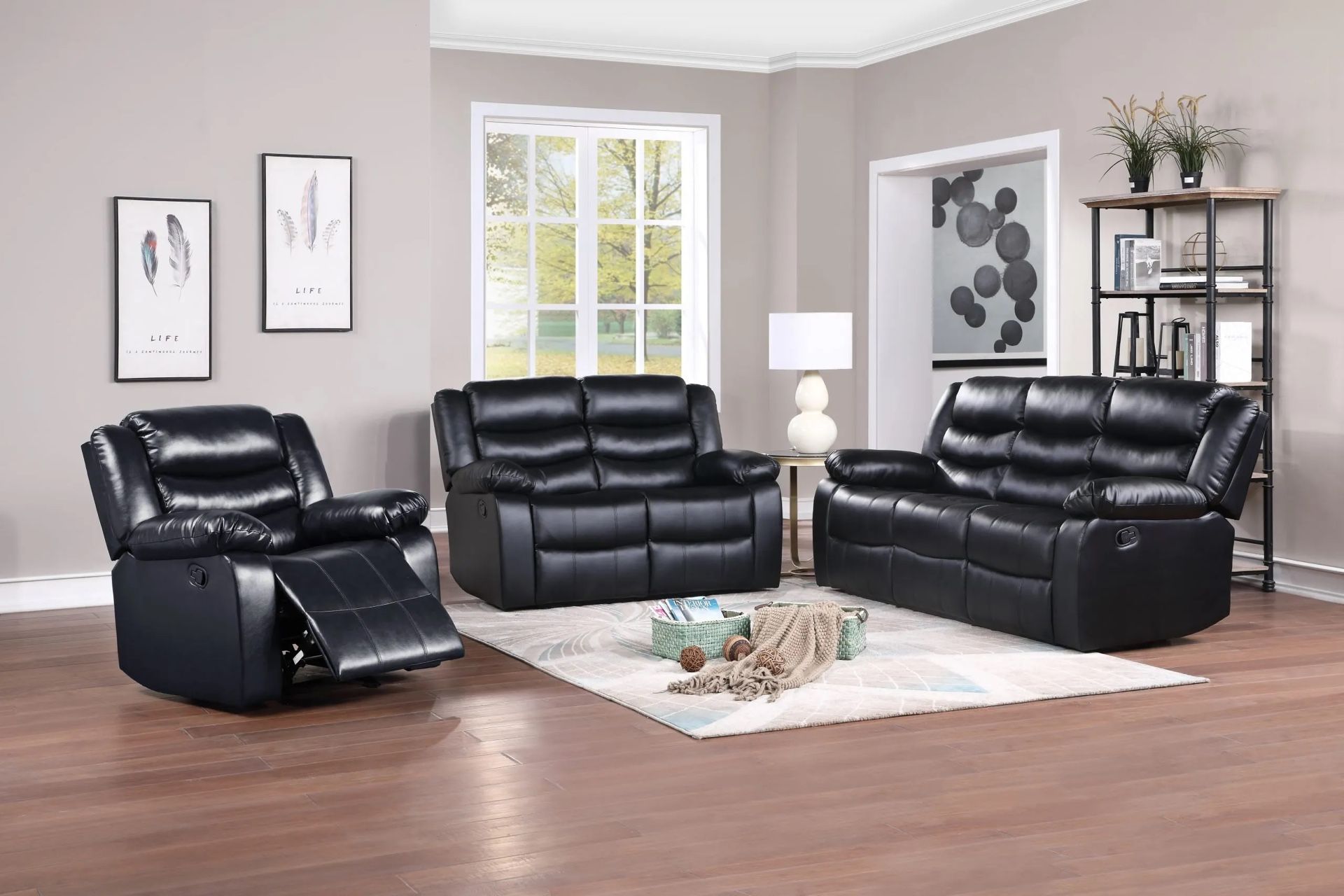 New 2 Piece Living Room Recliner 🔥