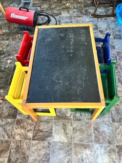 Kids table and chairs