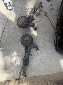 Rear Trailing Arms with Drum Brake Hubs Honda civic