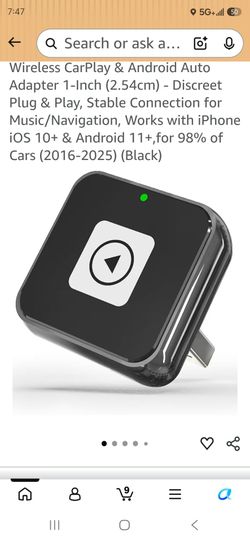 New Carplay Android Auto Adapter