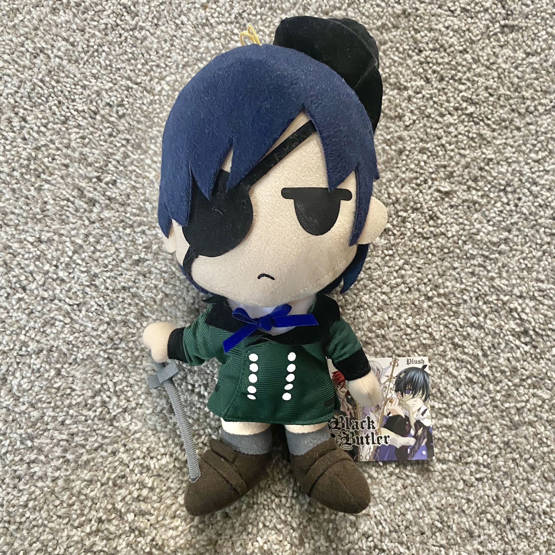 Black Butler Ciel Phantomhive Plush Great Eastern NWT