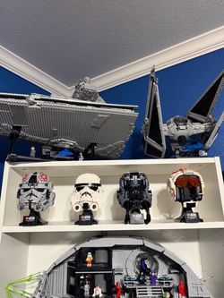 Lego Star Wars helmet lot