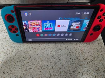 Nintendo switch oled red