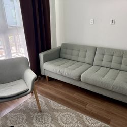 sofa and 2 armchairs