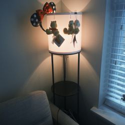Shelf Floor Lamp Black