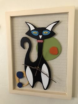 Cat Clock 