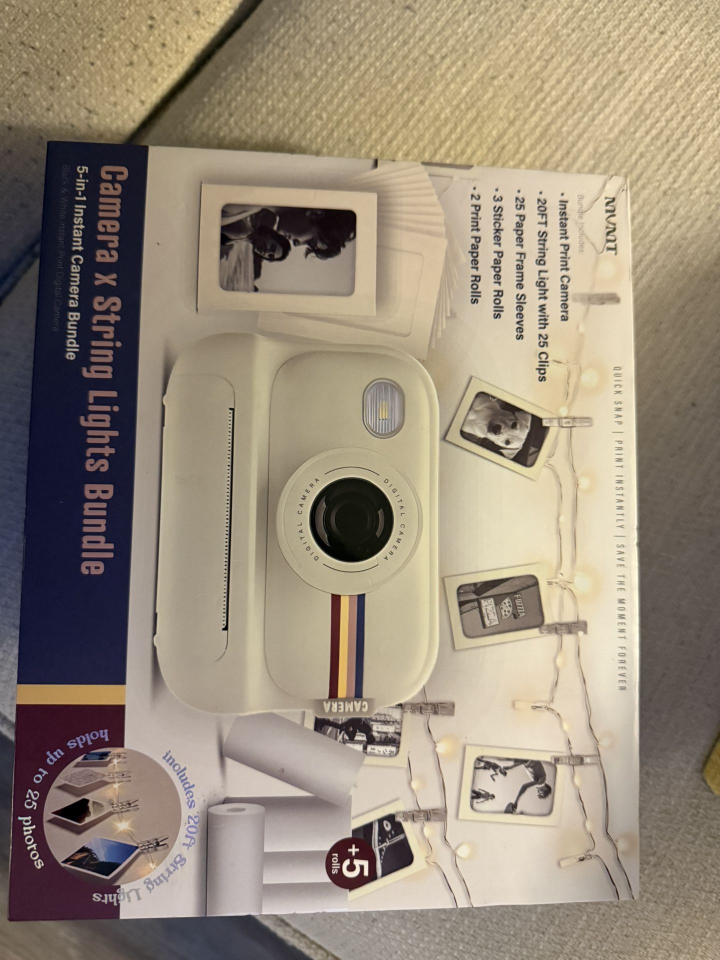 Camera X String Lights Bundle