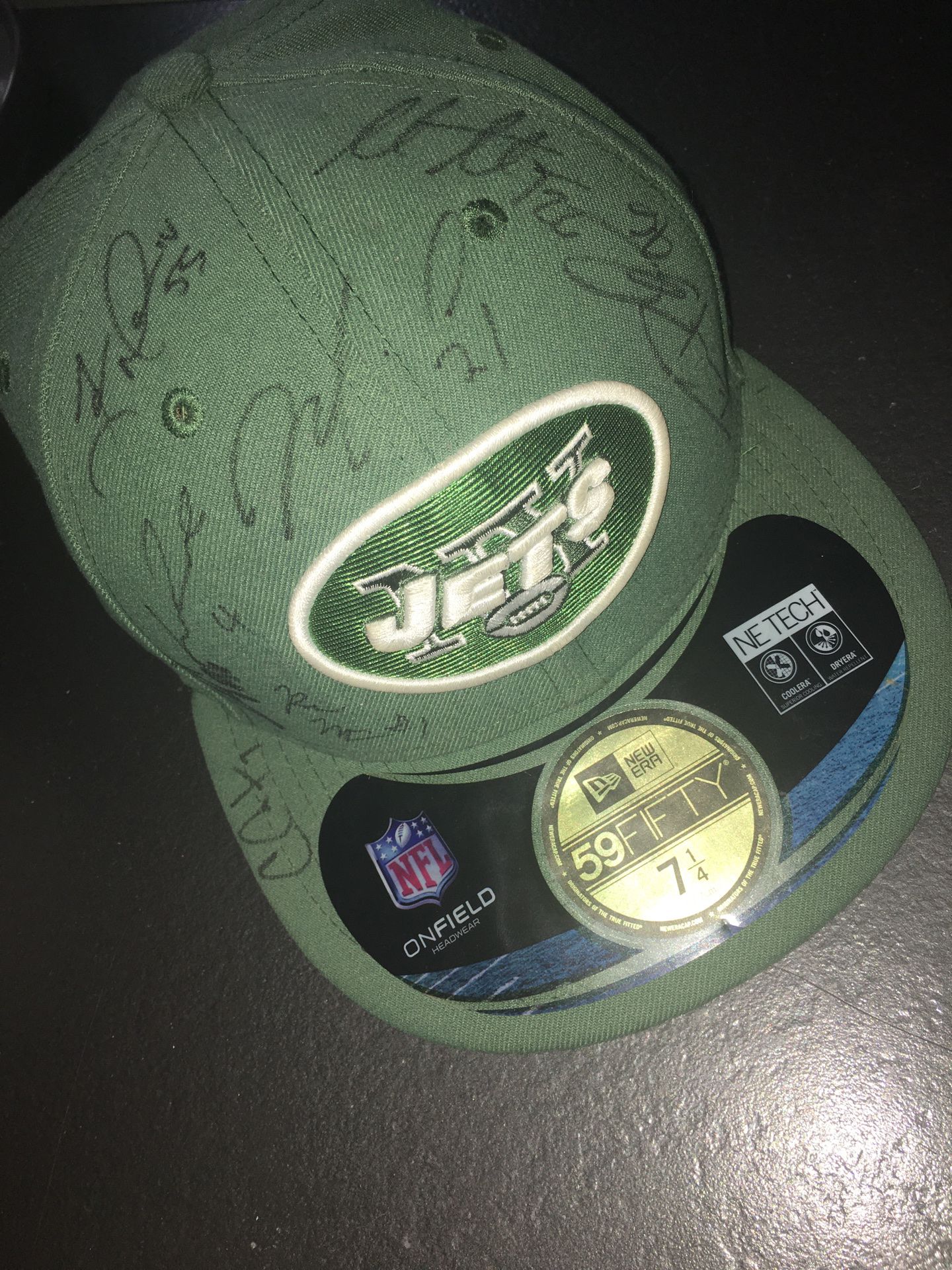 Autographed New York Jets Hat