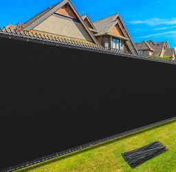 Privacy screen 5x50ft (black)