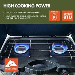 Estufa portátil para camping