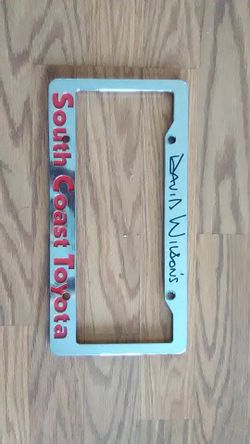 Licence plate holders